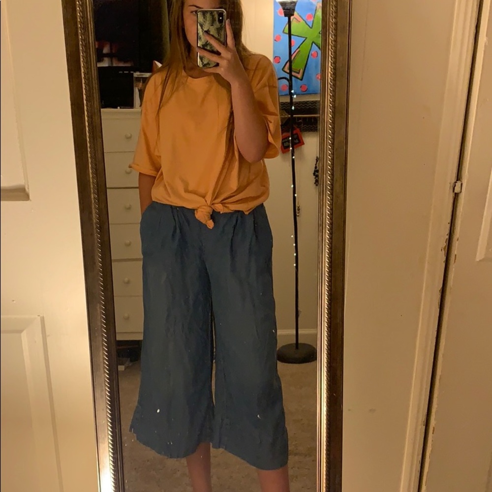 Wide Leg Jean “parachute” pants from Target